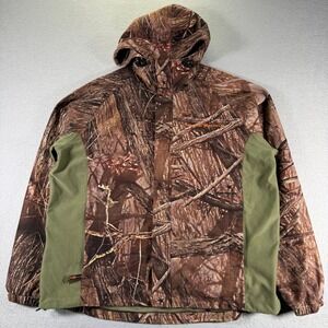 Arctic Shield Men Camo Realtree Hunting Jacket L/G Hooded Water Resistant
